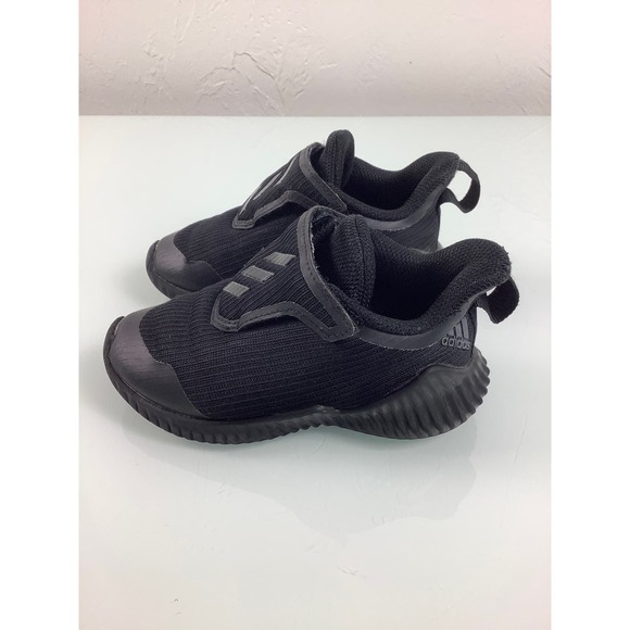 Adidas FortaRun AC easy on easy off sneakers kids SZ 8 EUC - Picture 2 of 12